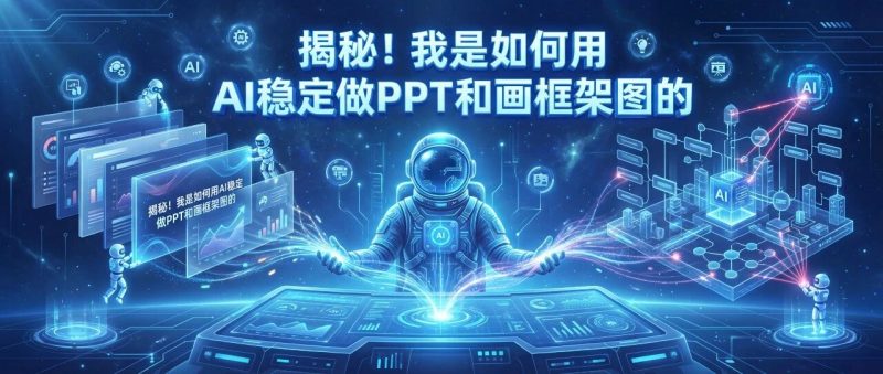 揭秘！我是如何用AI稳定做PPT和画框架图的-EnglishX