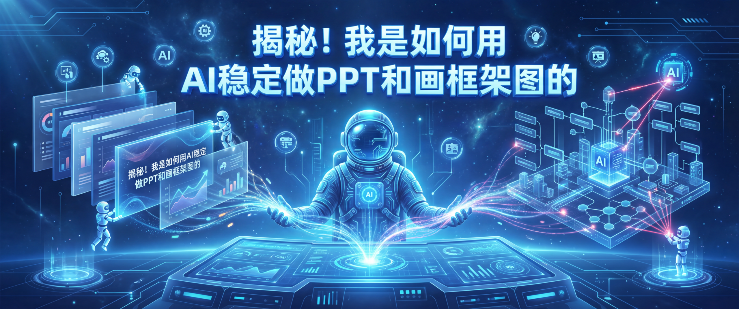 图片[1]-揭秘！我是如何用AI稳定做PPT和画框架图的-EnglishX