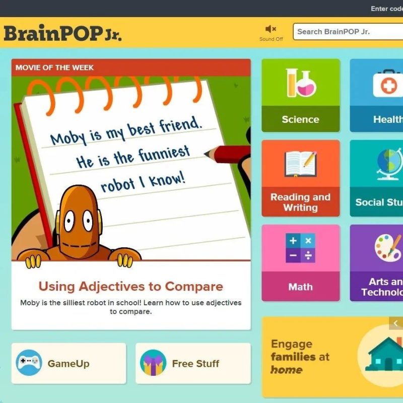 最火的启蒙神器BrainPOP Jr，58集科学动画视频课给你整理好了！-EnglishX