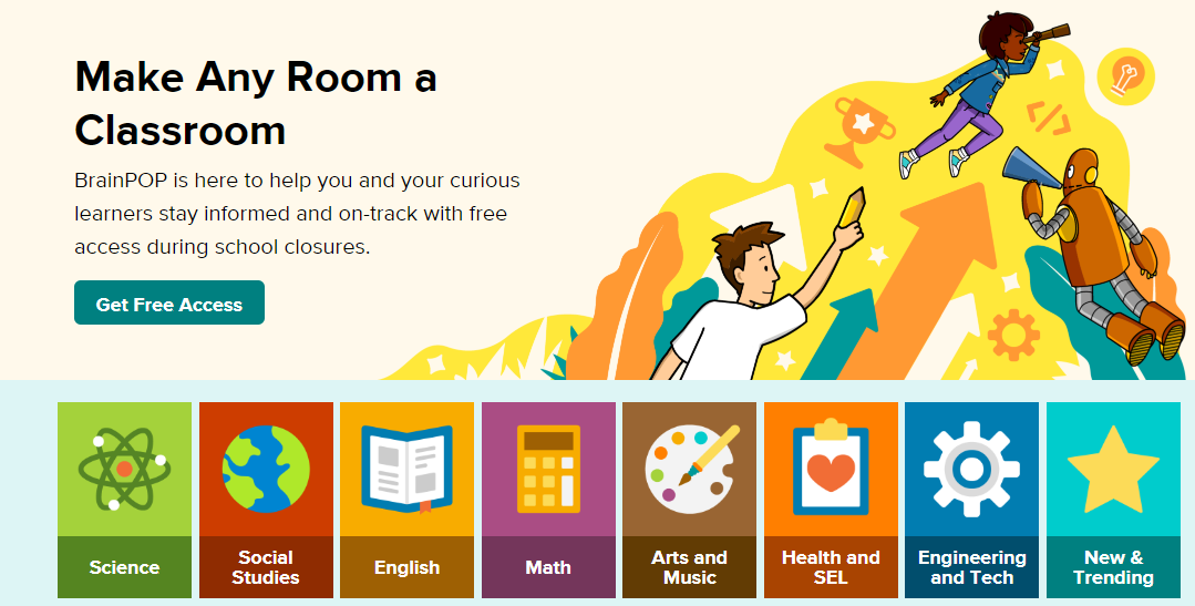 图片[1]-最火的启蒙神器BrainPOP Jr，58集科学动画视频课给你整理好了！-EnglishX