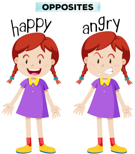 图片[2]-100张彩色英文反义词闪卡，边说边读边理解，英语老师都在用！-EnglishX