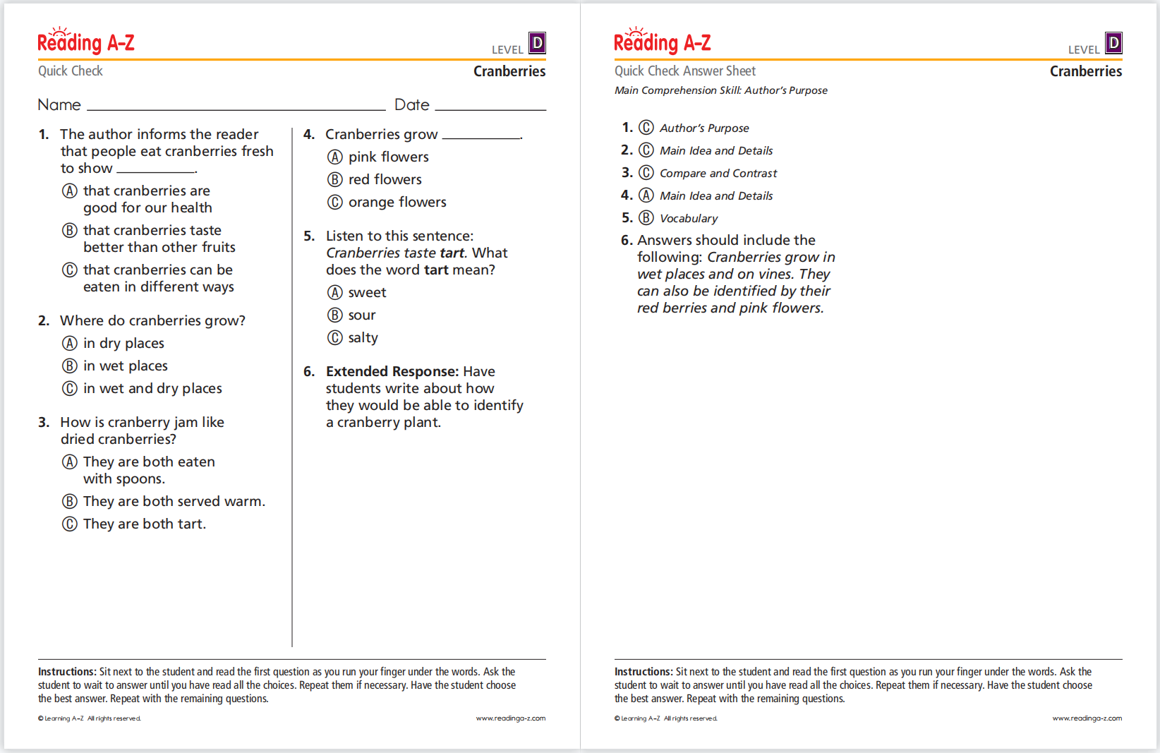 图片[5]-RAZ不会刷？全套教案来了！附作业纸、QUIZ、单词表和音频！-EnglishX