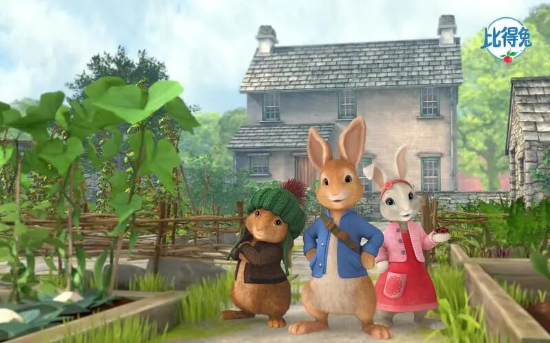 图片[1]-英国最著名的兔子！彼得兔1-2季英文动画+音频+绘本资源来了~-EnglishX