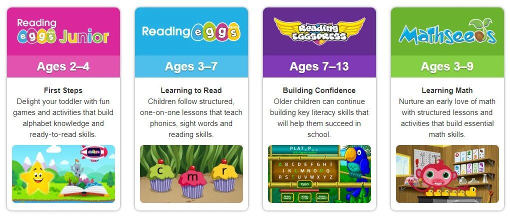 图片[1]-屡获大奖的Reading Eggs练习来了！2-13岁最全面的阅读训练！-EnglishX