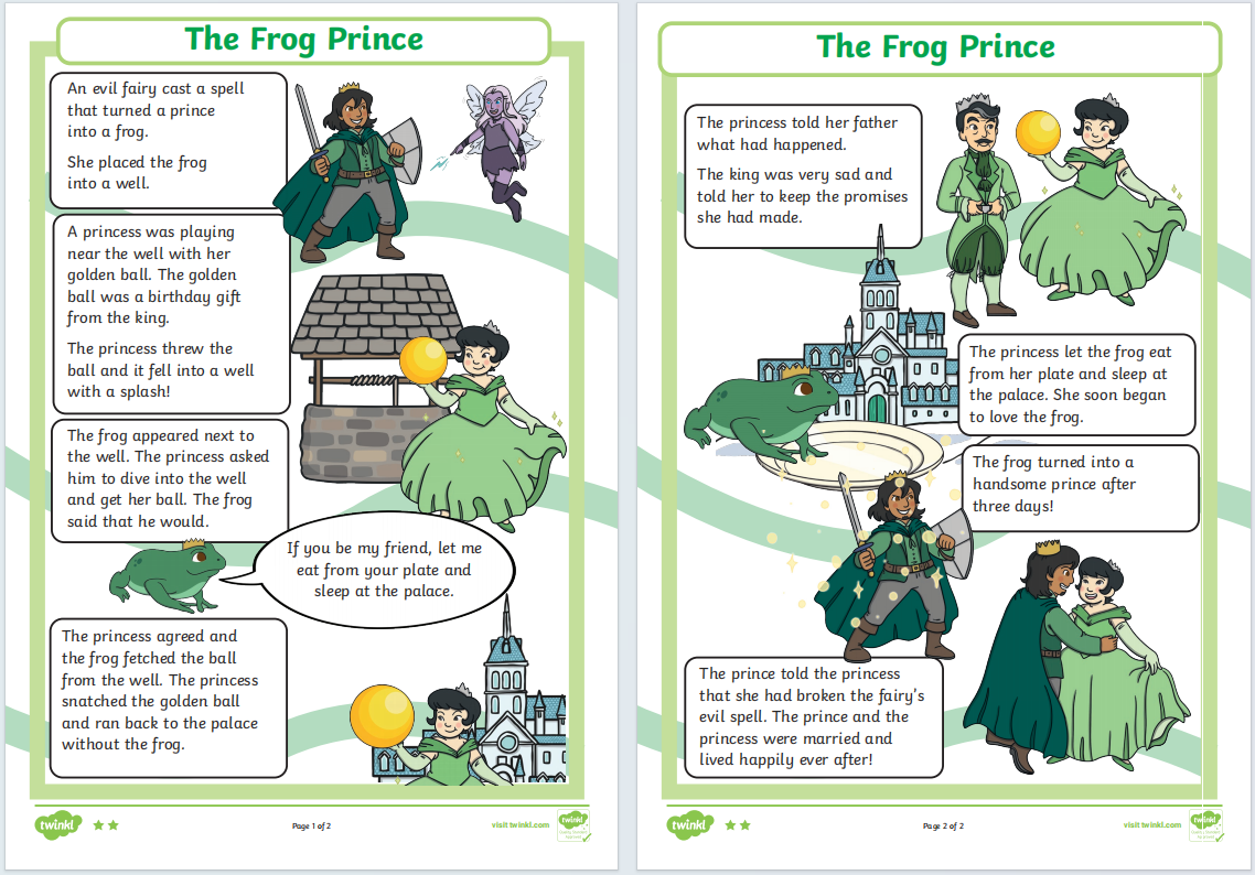 图片[2]-惊艳！100多篇童话故事练习纸，孩子阅读理解能力轻松刷出来！-EnglishX