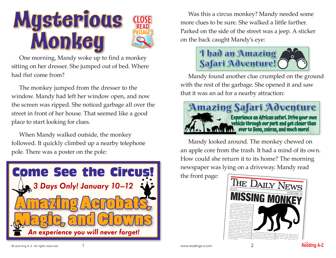 图片[4]-RAZ新出的300多篇精读素材，还配答案和解析，让孩子阅读能力一路飙升！-EnglishX