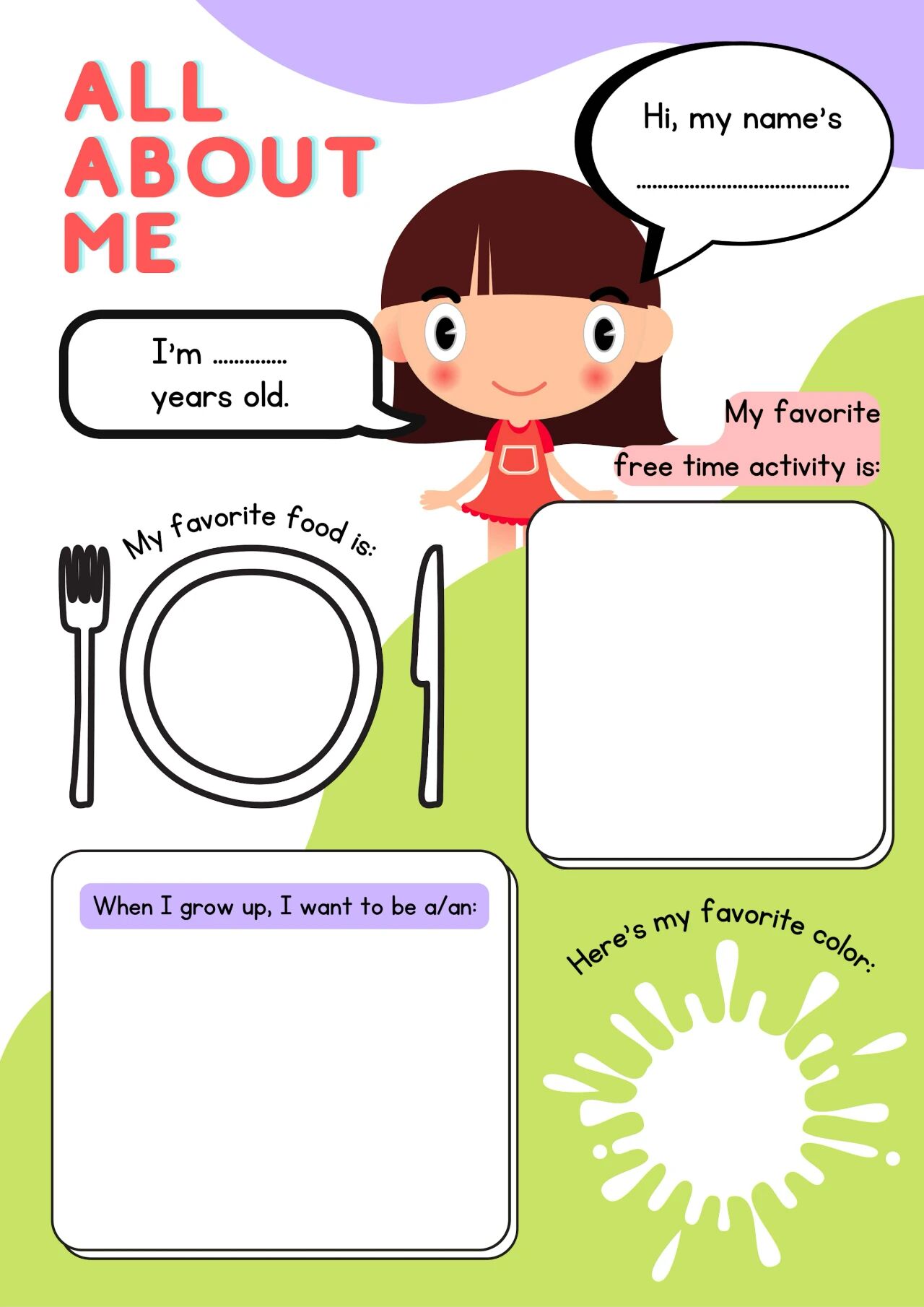 图片[19]-自我介绍课件、海报和练习，学会如何优雅地用英语介绍自己！-EnglishX