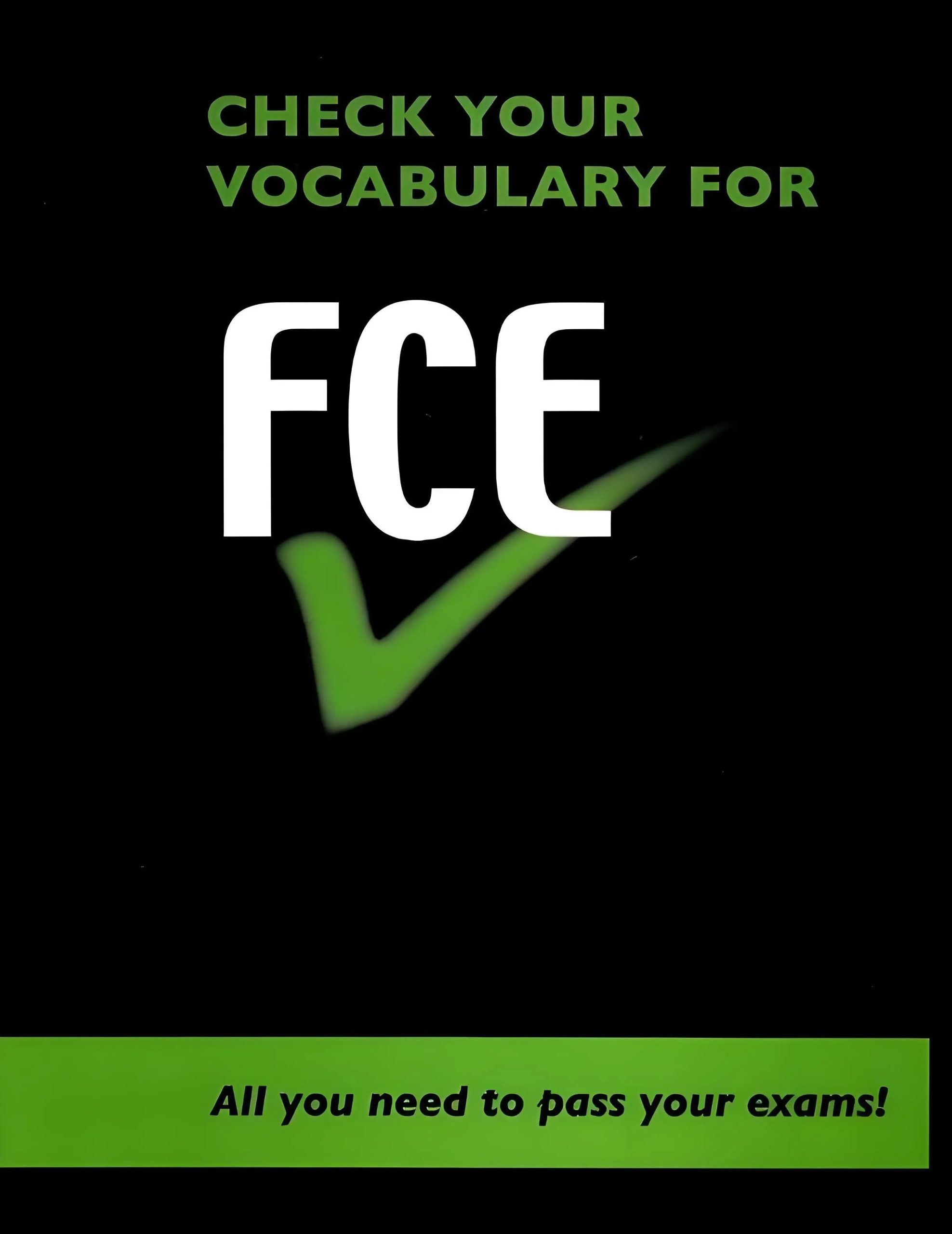 图片[1]-剑桥FCE词汇自测+训练手册，外网也是口碑一流！附资源-EnglishX