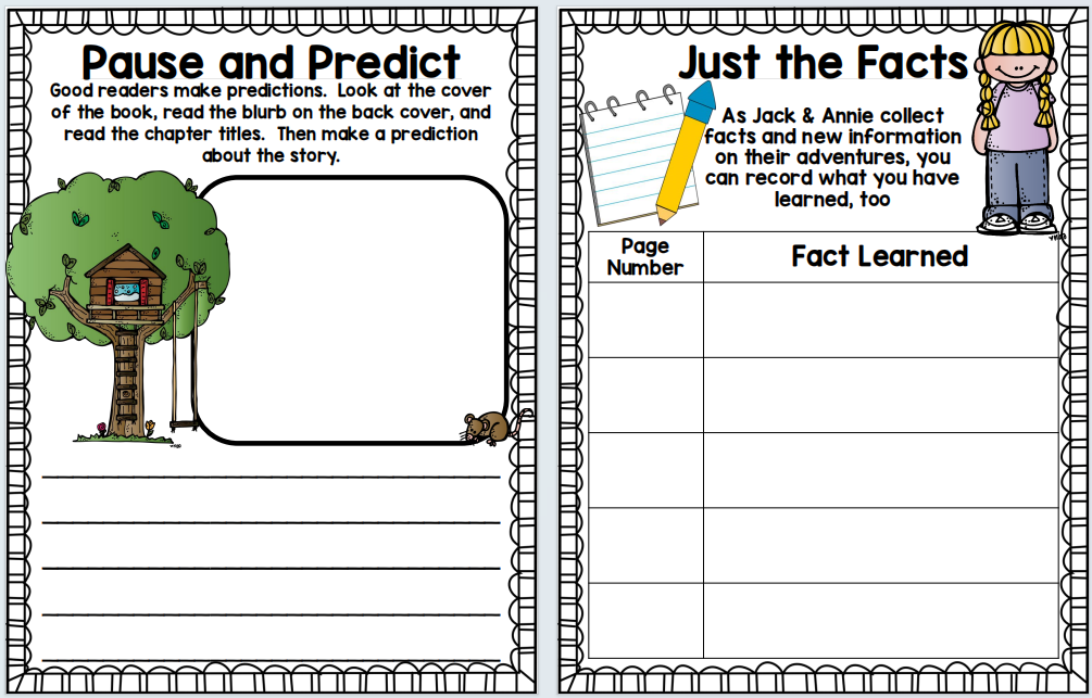 图片[3]-家长们最期待的神奇树屋原版练习纸来了，设计精美、内容丰富！-EnglishX
