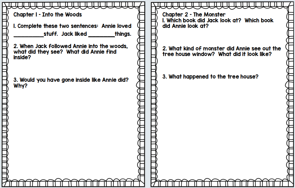 图片[6]-家长们最期待的神奇树屋原版练习纸来了，设计精美、内容丰富！-EnglishX