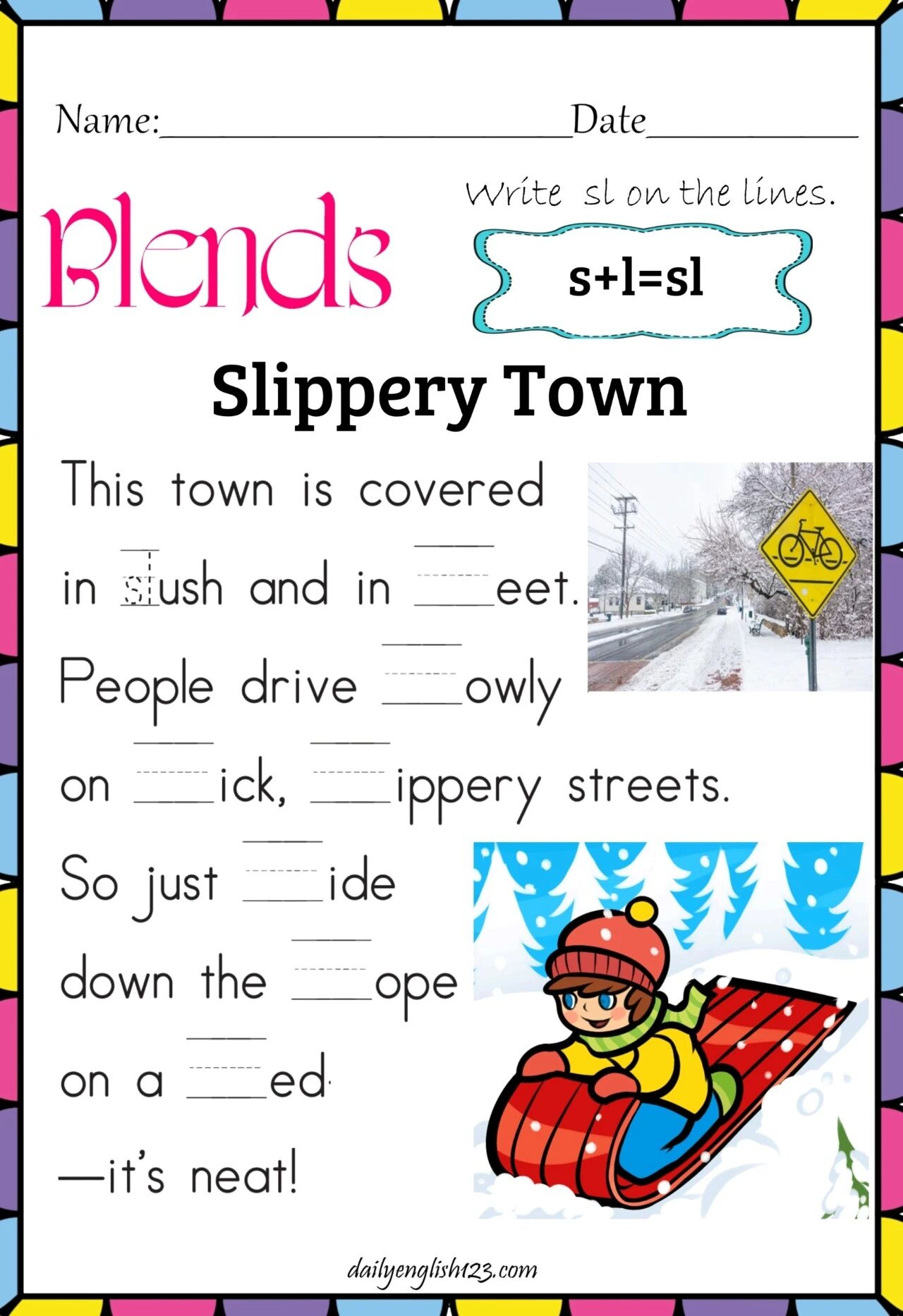 图片[11]-超精美！辅音字母组合练习材料来了，一半的拼读规则都能拿下！-EnglishX