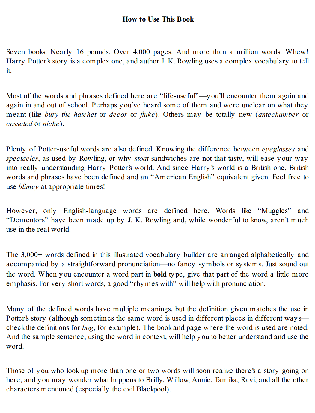 图片[2]-超棒的《哈利波特》单词本，融入具体例句，轻松学会3000词！-EnglishX