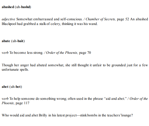 图片[3]-超棒的《哈利波特》单词本，融入具体例句，轻松学会3000词！-EnglishX