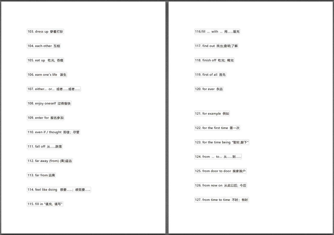 图片[5]-背熟小学英语最常用的400句短语，孩子考试拿分很容易！-EnglishX