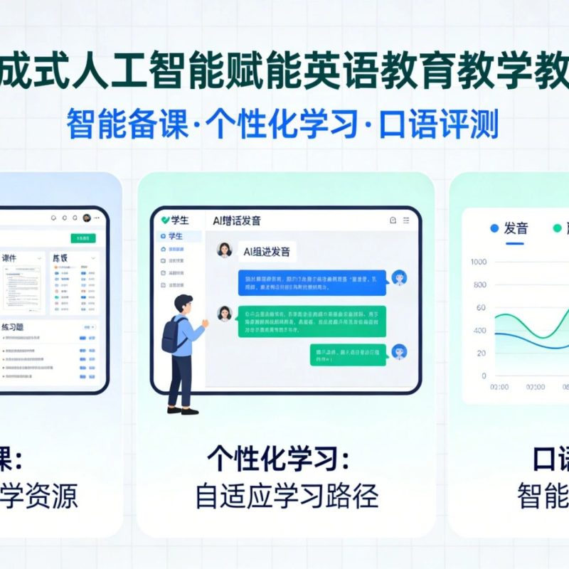 研究报告 | 生成式人工智能赋能英语教育教学教研:全景应用、实施路径与创新实践报告-EnglishX