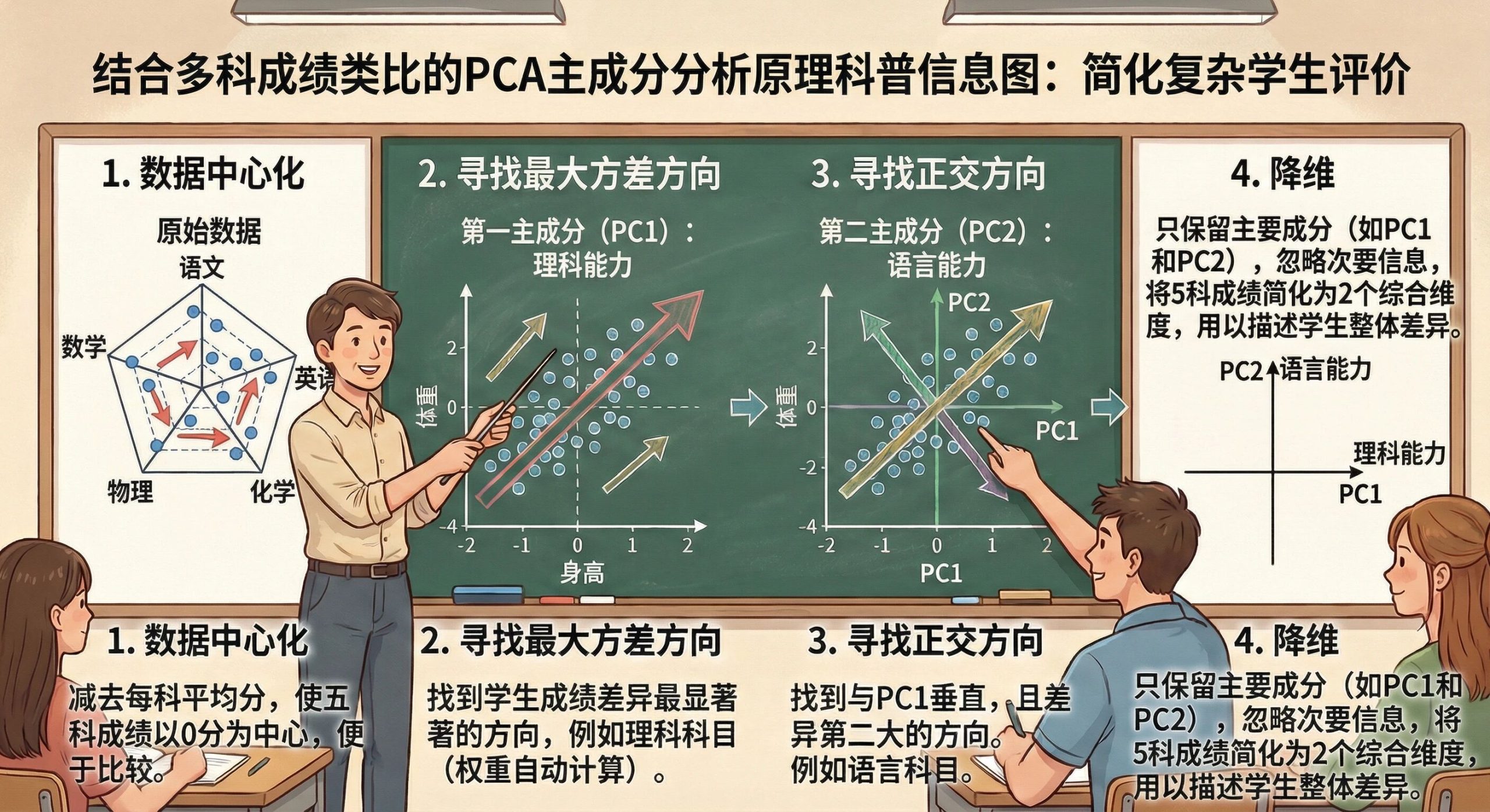 图片[2]-科研数据分析太难？AI轻松搞定“PCA主成分分析”，太惊艳了！（西安 年华）-EnglishX